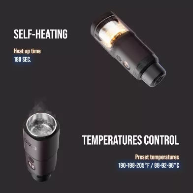 Bærbar kaffemaskine, velegnet til brug på rejser, camping og i bilen. - Billede 3